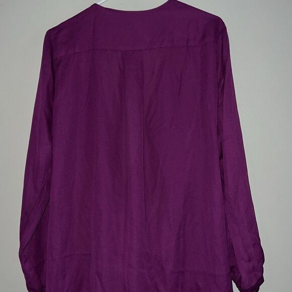 Venus wrap style semi sheer blouse size 14 - Picture 7 of 9